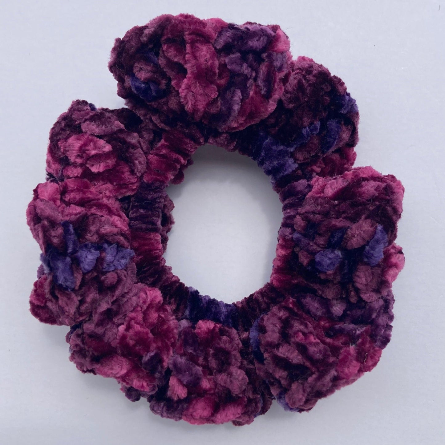 Burgundy Velvet Scrunchie