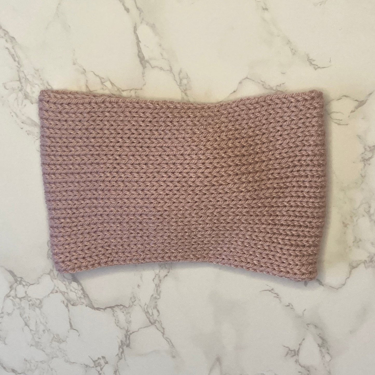 Knit Ear Warmer/Headband - Pink - Handmade