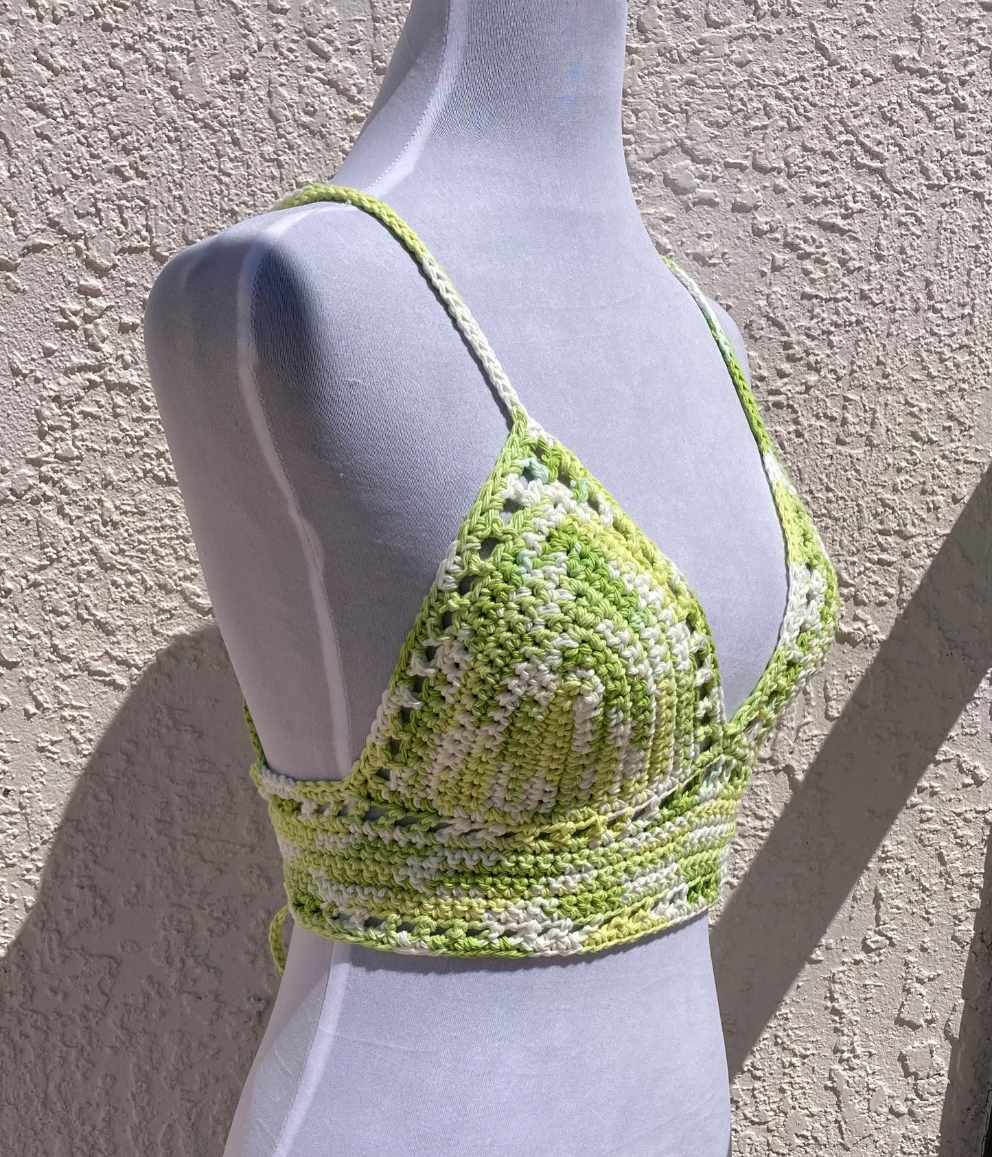 Limeade Crochet Lilly Top - Small