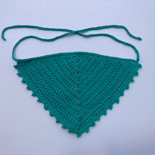 Crochet Cotton Bandana - Aspyn